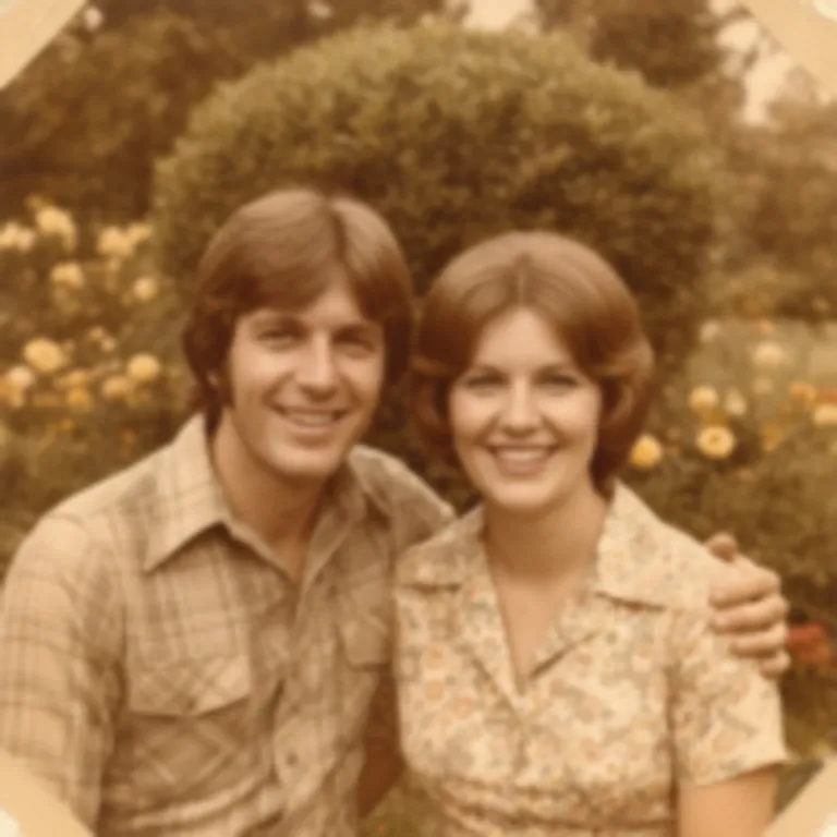 AI photo upscaler restoring detail in an old family photo for printing and archive use - before